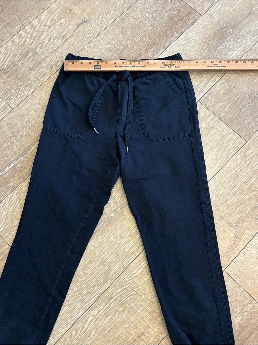 Weatherproof Vintage Black Drawstring Jogger Pants Men’s Medium